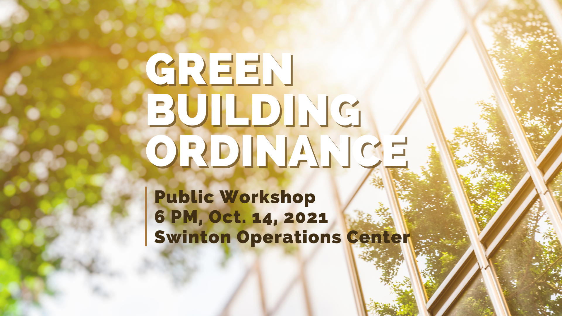 Green Ordinance web banner