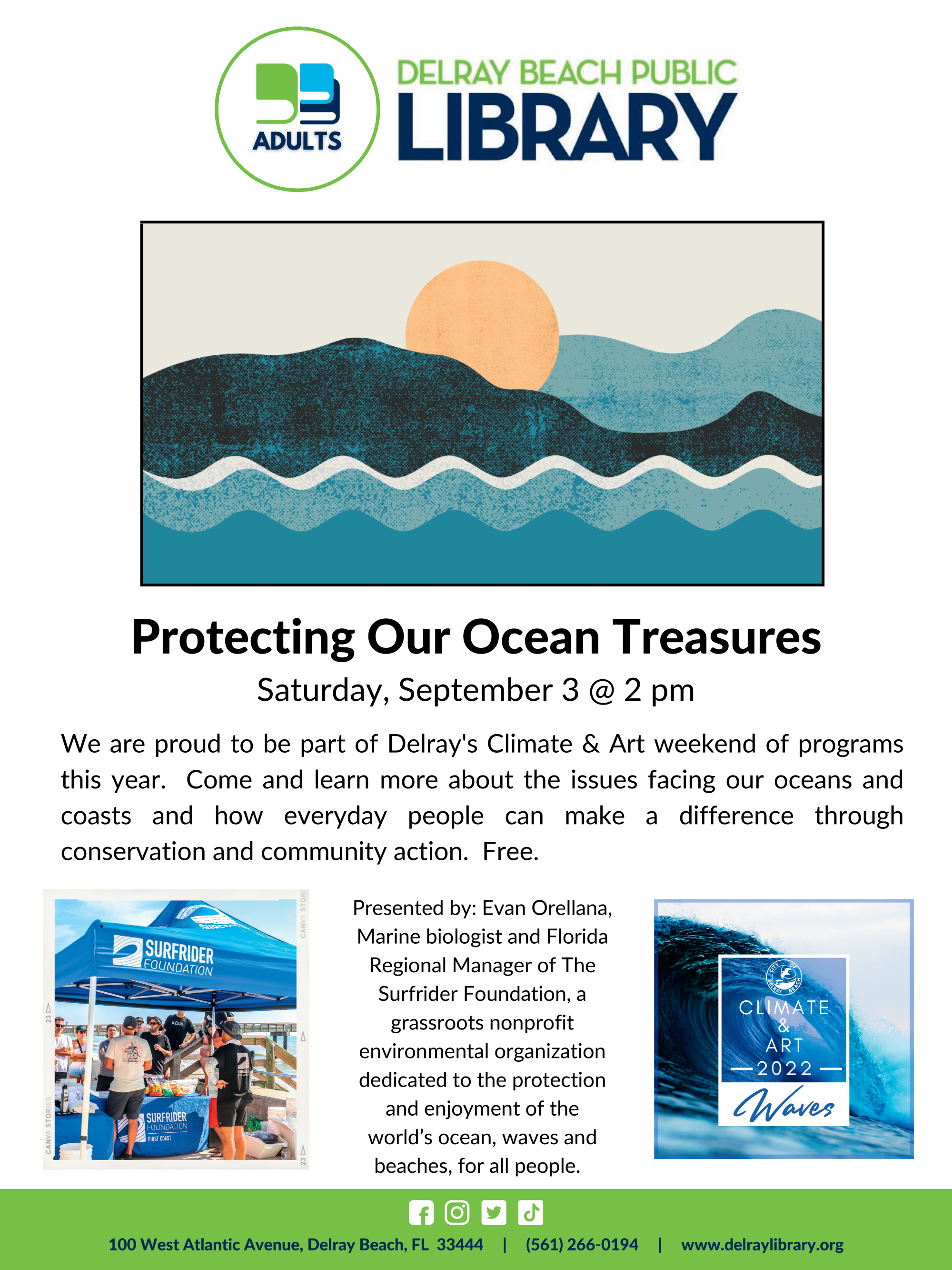 Protecting Our Ocean Treasure Flyer