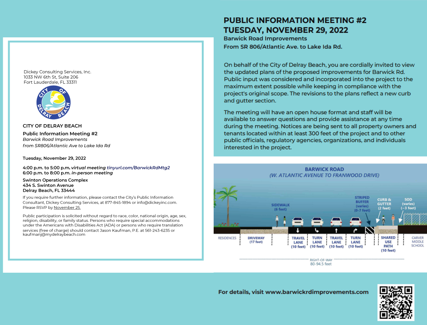 Public Information Meeting Barwick