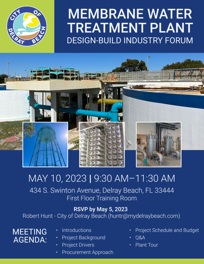 Membrane Water Treatment Plant Project Industry Forum