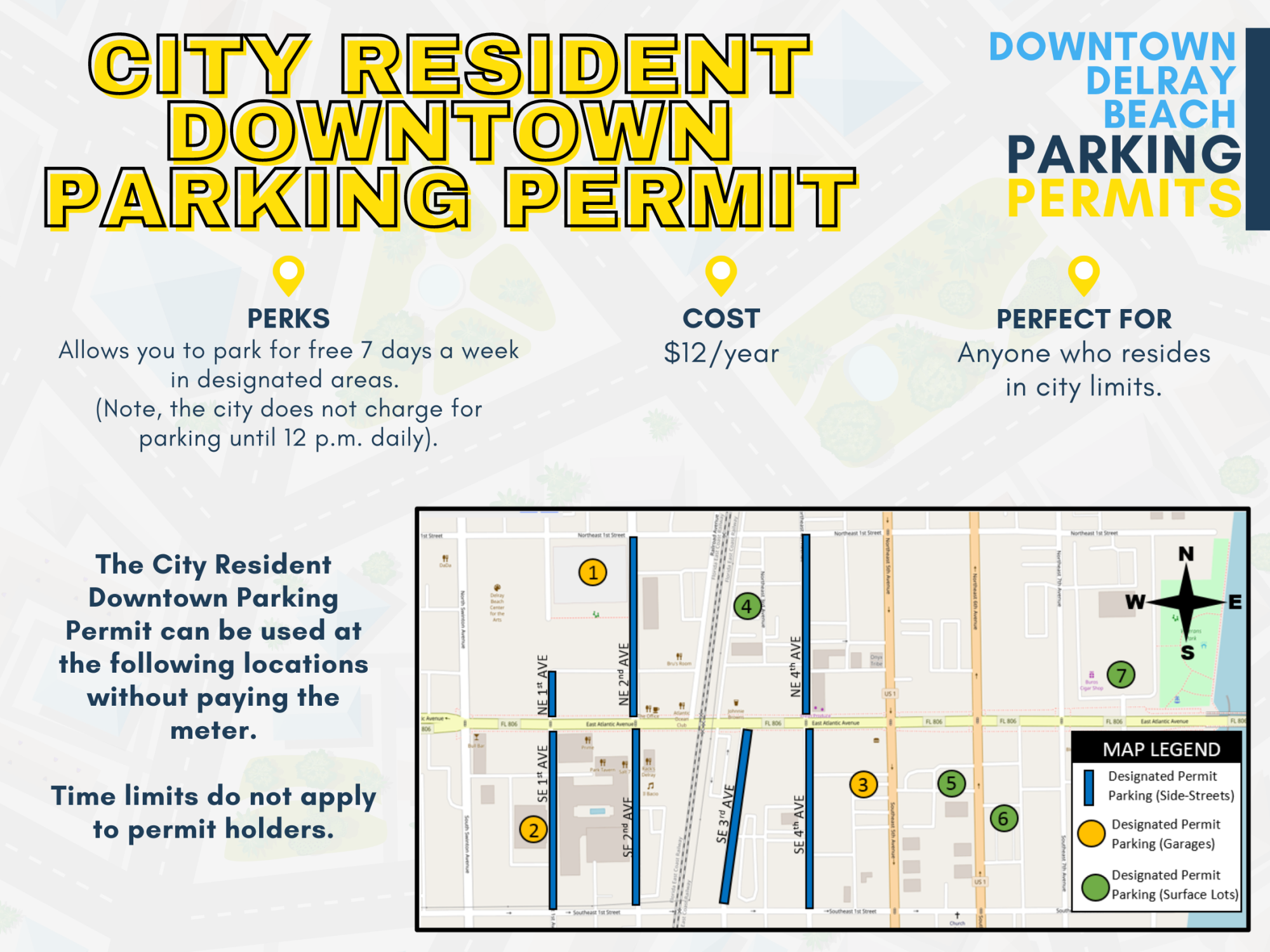 City Resident Downtown Parking Permit