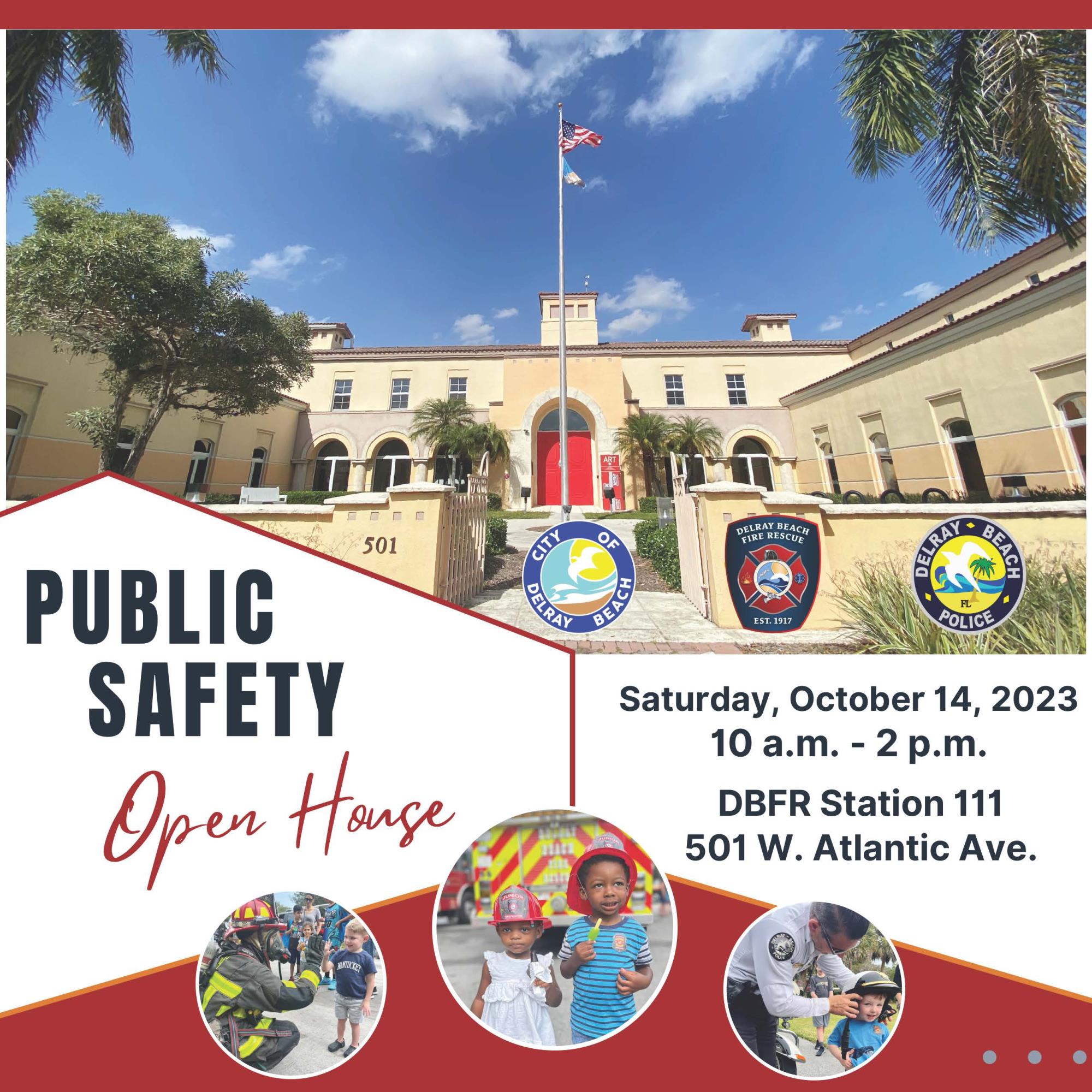 Public Safety Open House Flyer 10.14.23