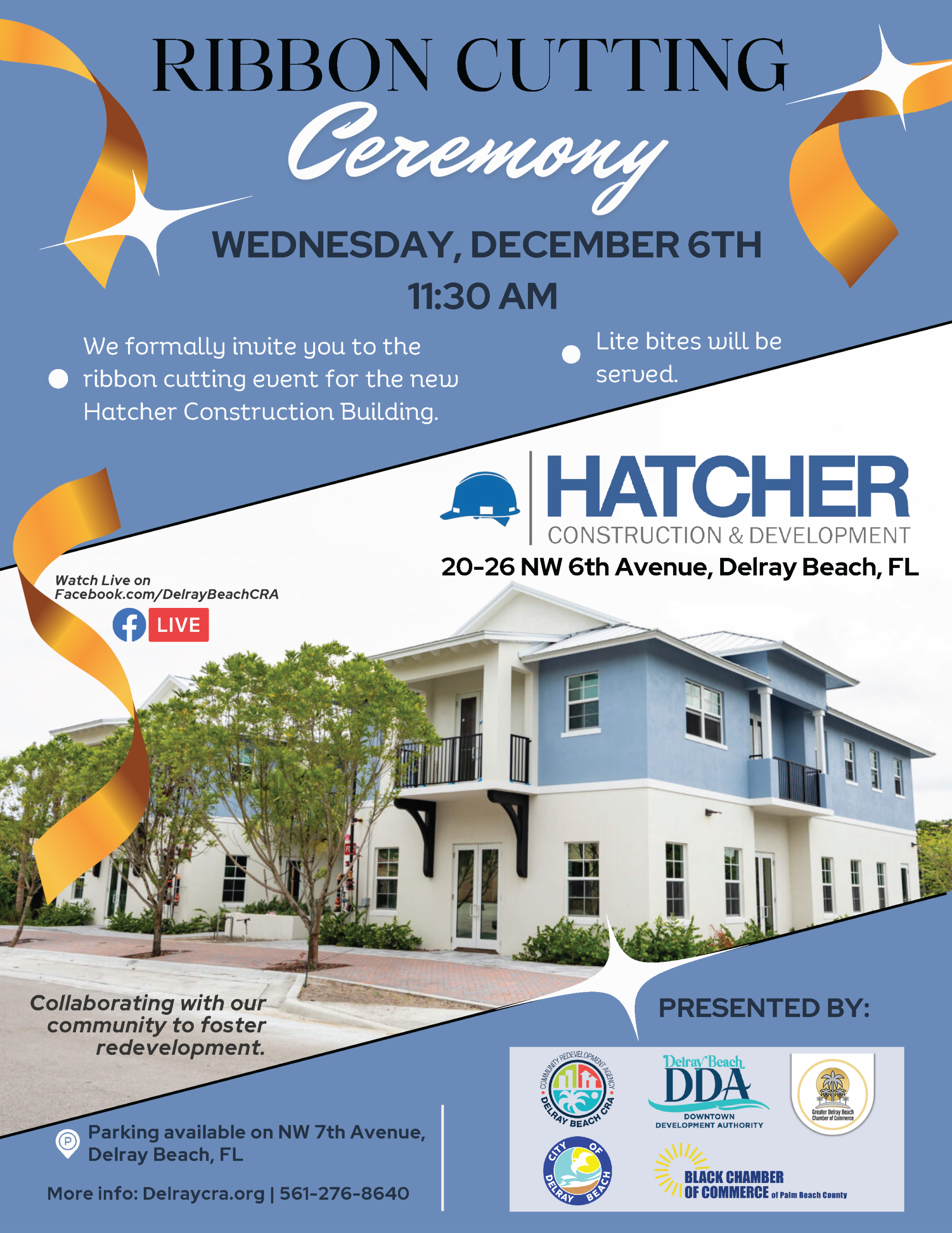 Hatcher Ribbon Cutting - 2023