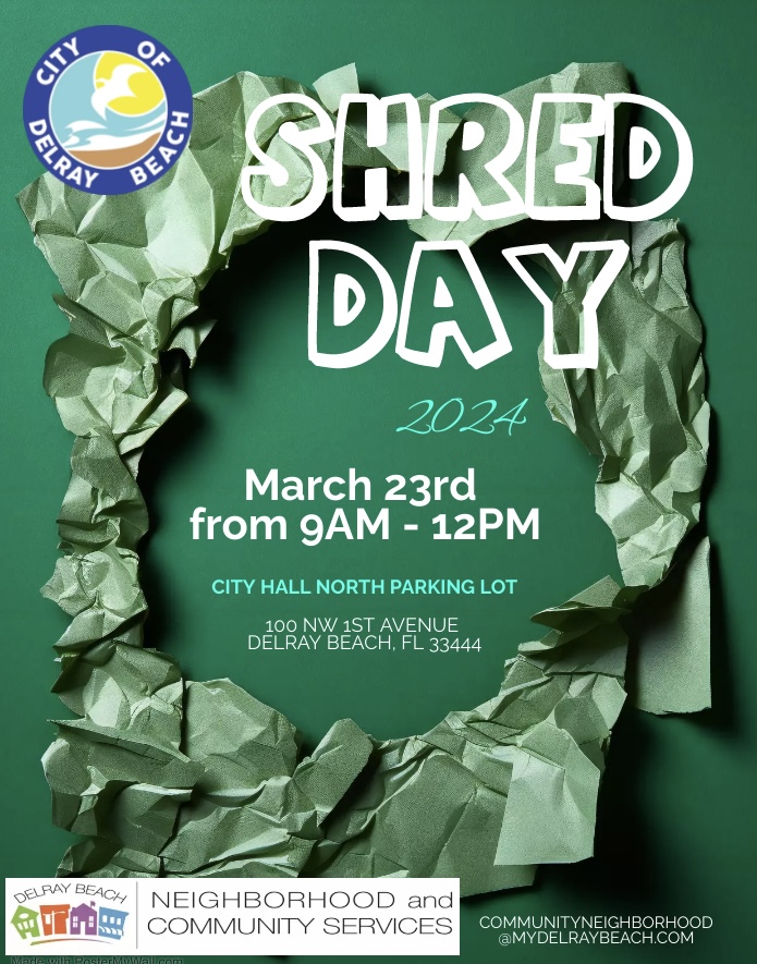 Shred Day Flyer 2024 March