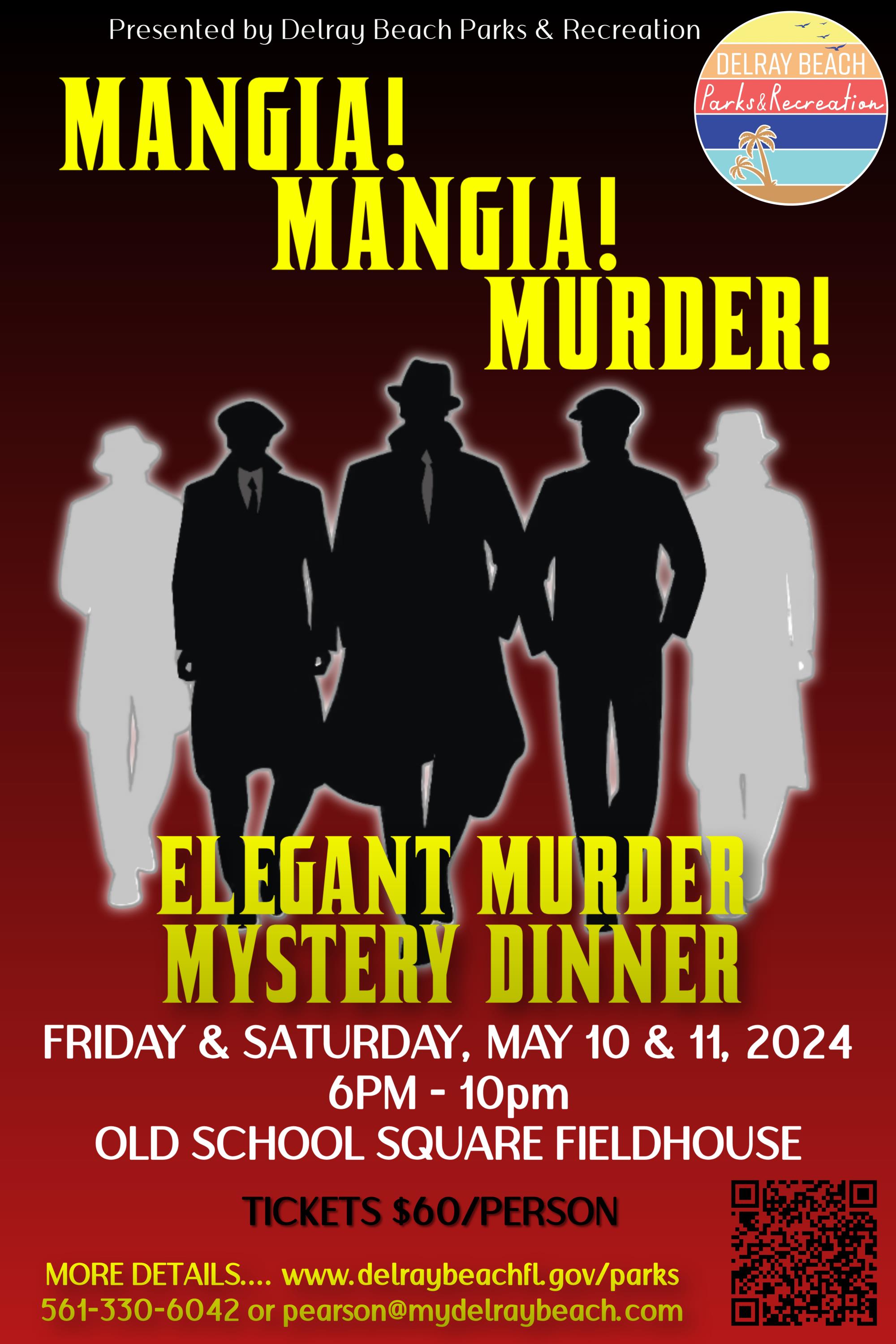 Murder Mystery flyer 2024 