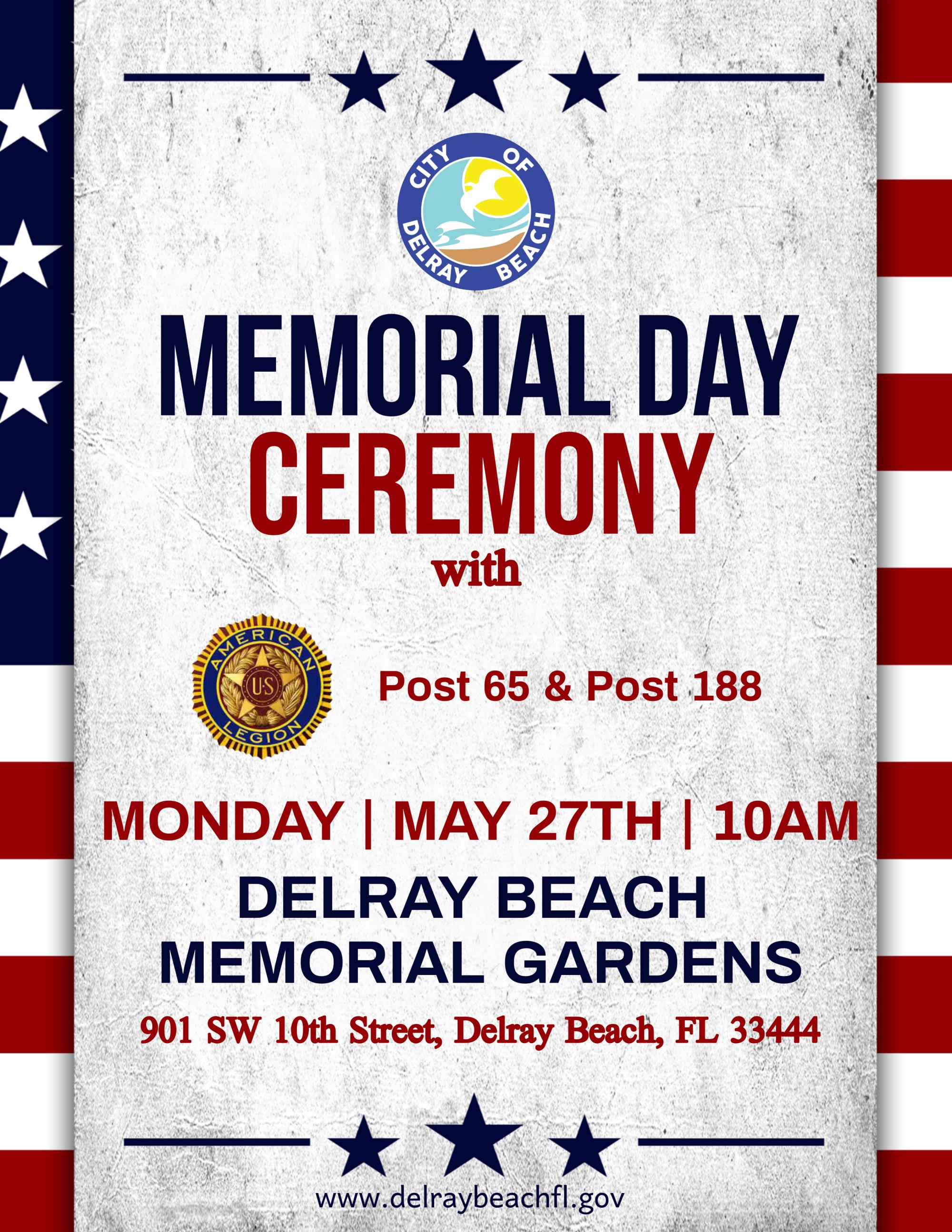 Memorial Day 2024 Flyer