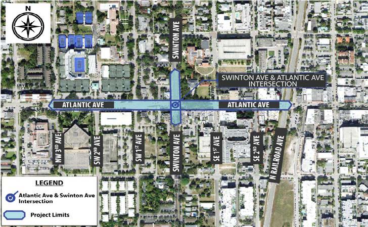 Swinton Ave and Atlantic Ave Project Map