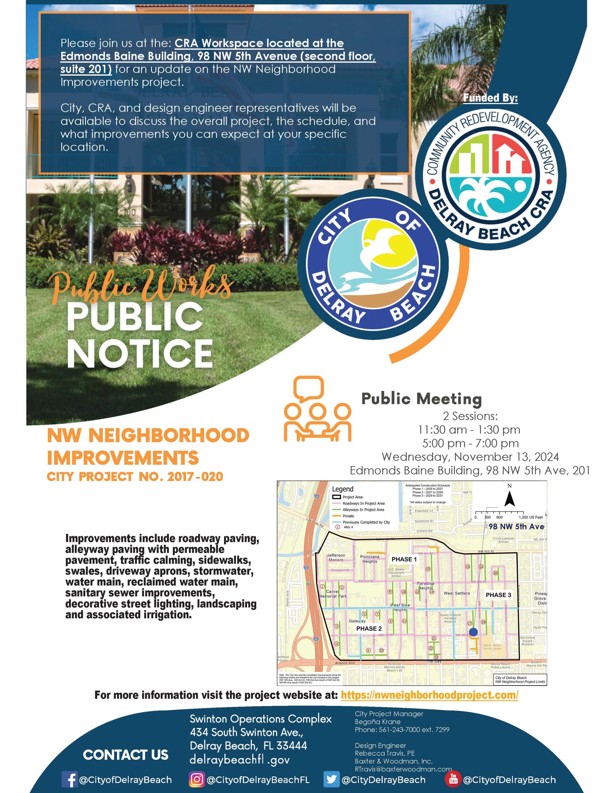 NW Neighborhood 2024-11-13 Mtg Notice DRAFT 2024-10-29